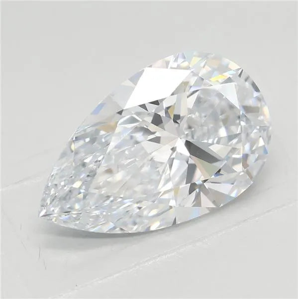 2.55ct Pear Lab Grown Diamond (Colour E, Clarity VVS2, IGI Certified)
