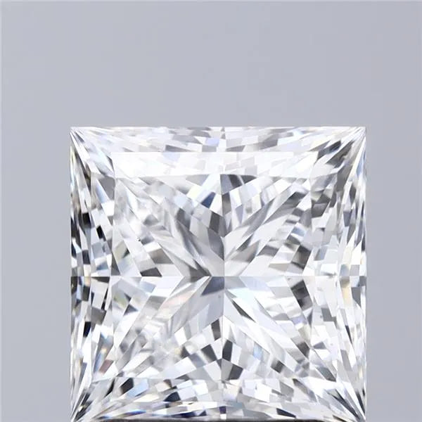 2.55ct Princess Lab Grown Diamond (Colour D, Clarity VS1, IGI Certified)