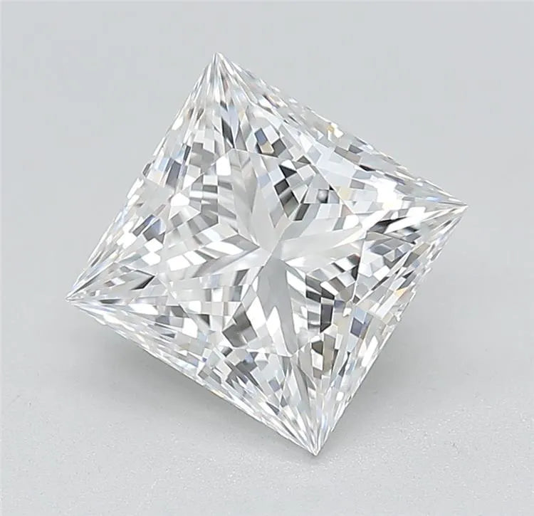 2.55ct Princess Lab Grown Diamond (Colour D, Clarity VVS1, GIA Certified)