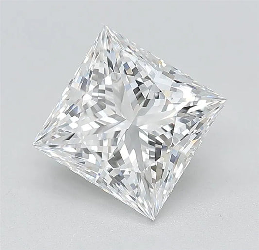 2.55ct Princess Lab Grown Diamond (Colour D, Clarity VVS1, GIA Certified)