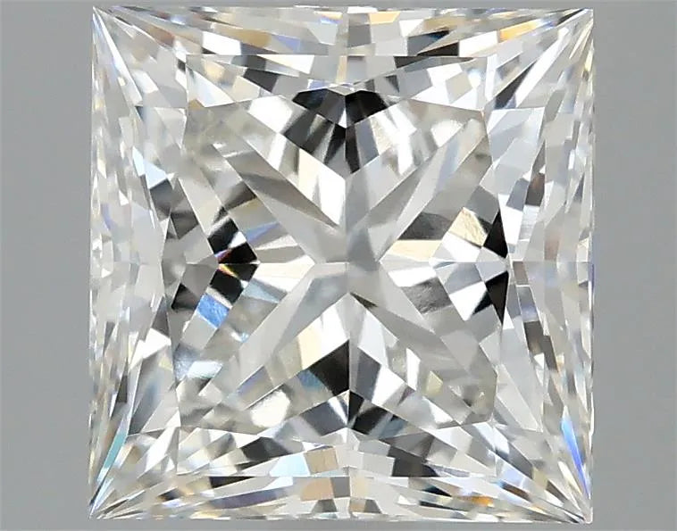 2.55ct Princess Lab Grown Diamond (Colour F, Clarity VVS2, IGI Certified)