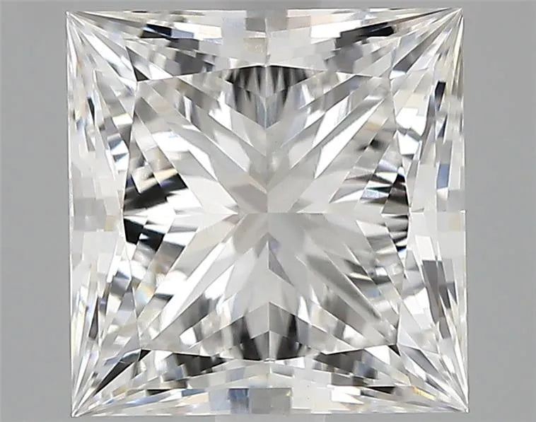 2.55ct Princess Lab Grown Diamond (Colour F, Clarity VVS2, IGI Certified)
