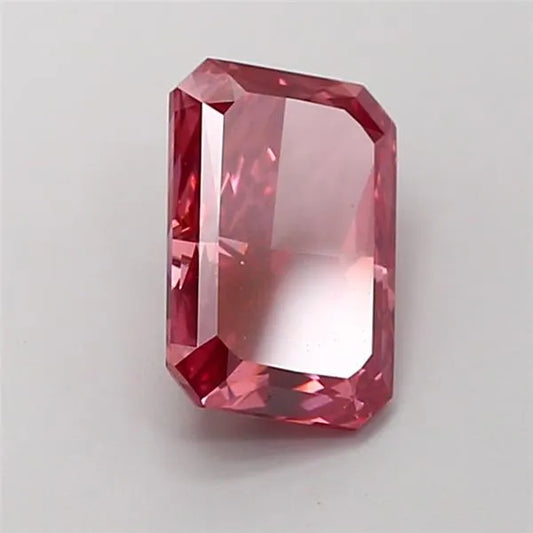 2.55ct Radiant Lab Grown Diamond (Colour Fancy Deep Pink, Clarity VS1, IGI Certified)