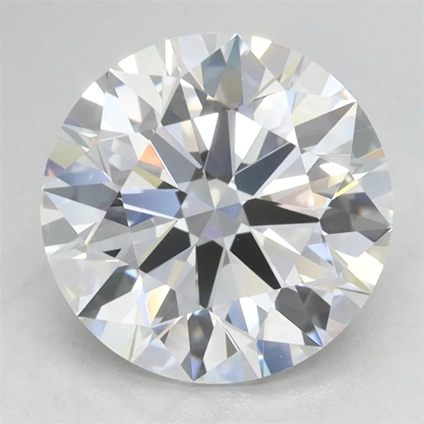 2.55ct Round Lab Grown Diamond (Colour D, Clarity IF, Cut ID, IGI Certified)