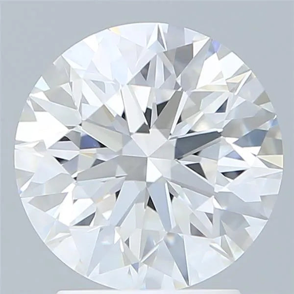2.55ct Round Lab Grown Diamond (Colour D, Clarity VVS2, Cut EX, IGI Certified)