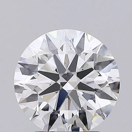 2.55ct Round Lab Grown Diamond (Colour E, Clarity IF, Cut ID, IGI Certified)