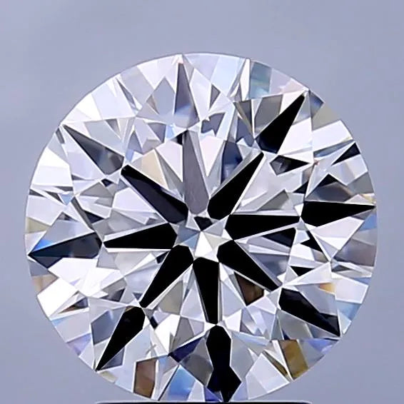 2.55ct Round Lab Grown Diamond (Colour E, Clarity VVS1, Cut EX, IGI Certified)