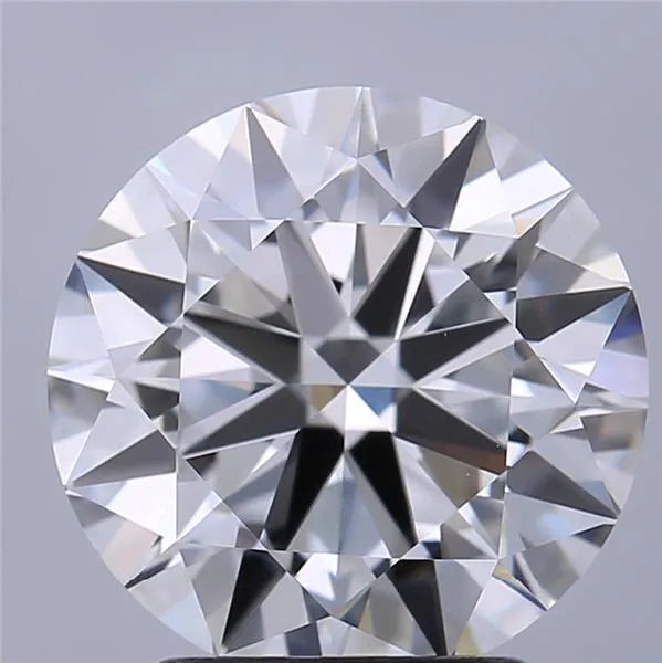 2.55ct Round Lab Grown Diamond (Colour E, Clarity VVS2, Cut EX, IGI Certified)