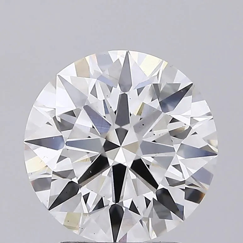2.55ct Round Lab Grown Diamond (Colour F, Clarity VS2, Cut ID, IGI Certified)