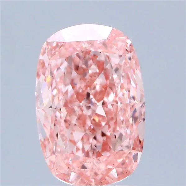 2.56ct Cushion modified Lab Grown Diamond (Colour Fancy Vivid Pink, Clarity VS1, IGI Certified)