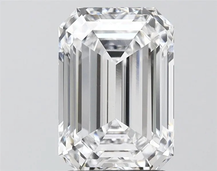 2.56ct Emerald Lab Grown Diamond (Colour D, Clarity VVS1, IGI Certified)