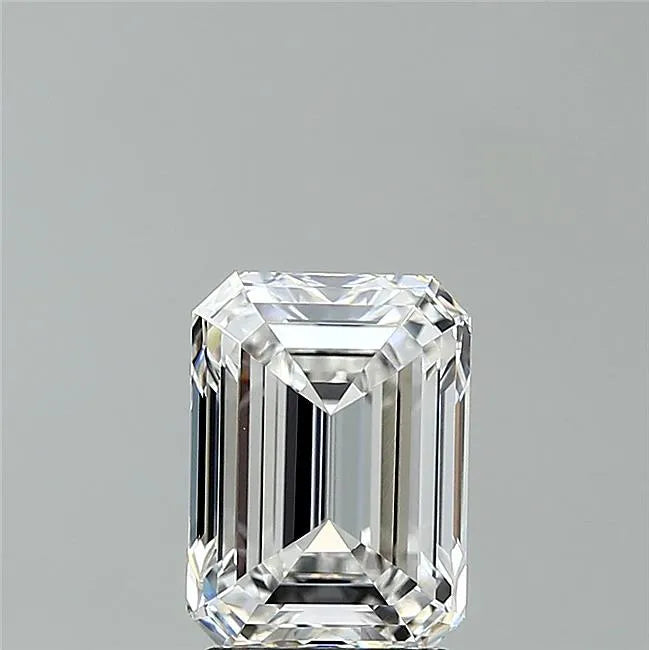 2.56ct Emerald Lab Grown Diamond (Colour E, Clarity VVS1, IGI Certified)