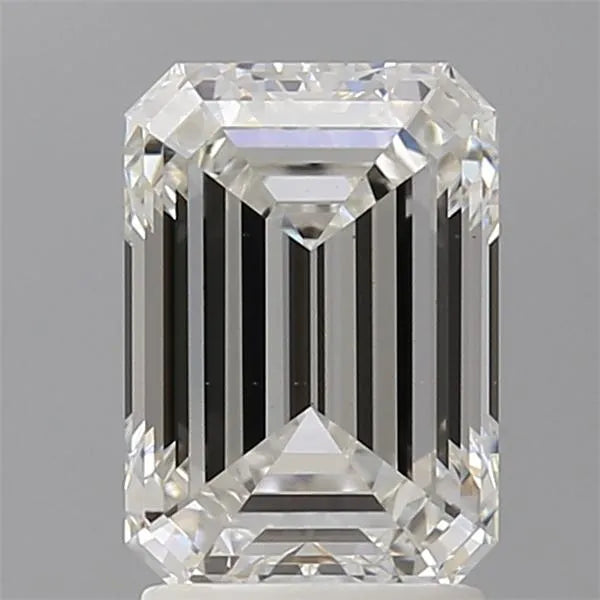 2.56ct Emerald Lab Grown Diamond (Colour F, Clarity VS1, IGI Certified)