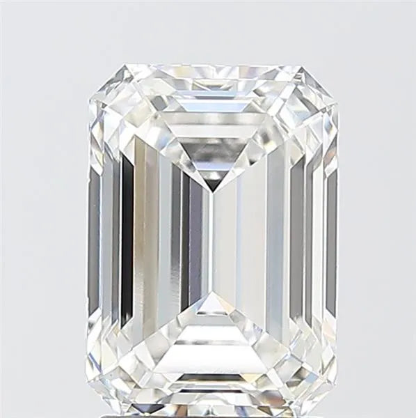 2.56ct Emerald Lab Grown Diamond (Colour F, Clarity VVS2, IGI Certified)