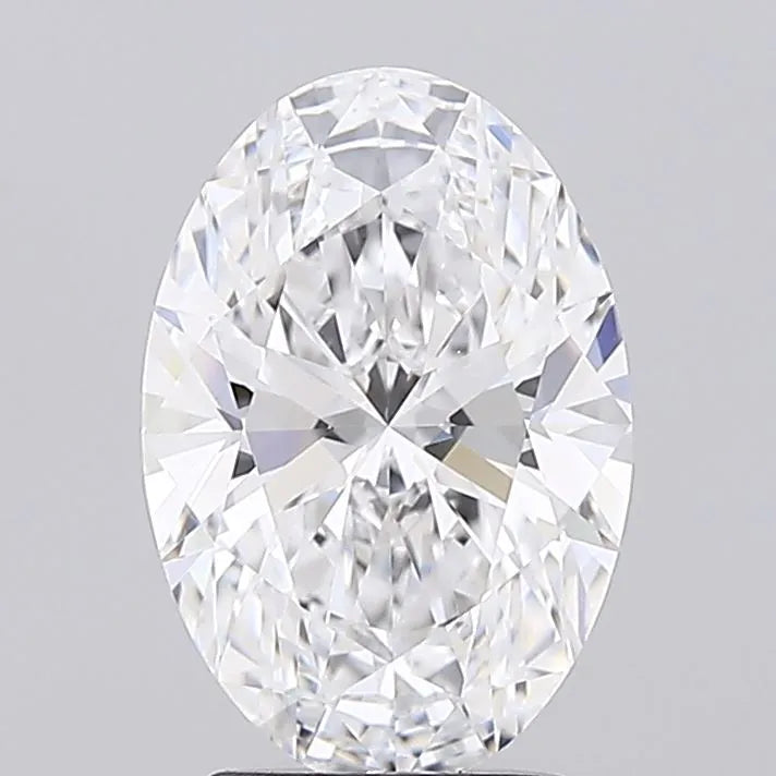 2.56ct Oval Lab Grown Diamond (Colour D, Clarity IF, IGI Certified)