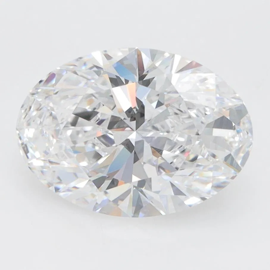 2.56ct Oval Lab Grown Diamond (Colour D, Clarity VVS1, GIA Certified)