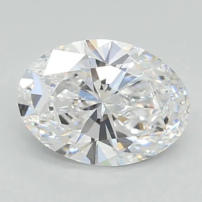 2.56ct Oval Lab Grown Diamond (Colour D, Clarity VVS1, GIA Certified)