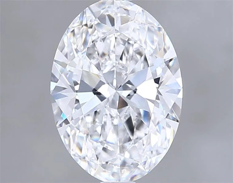 2.56ct Oval Lab Grown Diamond (Colour D, Clarity VVS1, IGI Certified)