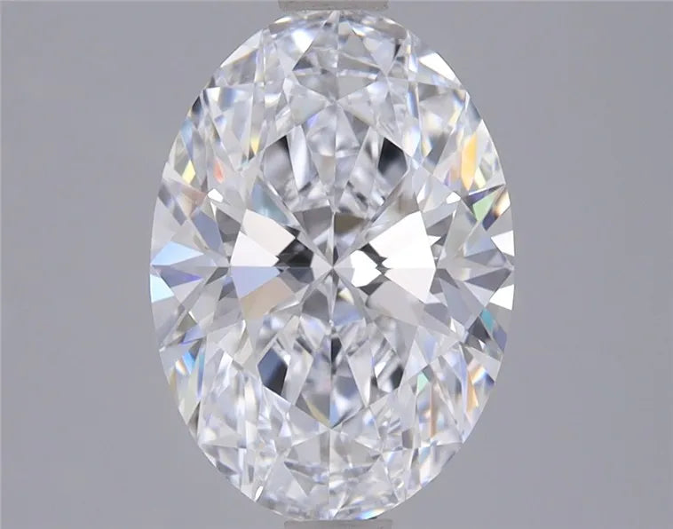 2.56ct Oval Lab Grown Diamond (Colour E, Clarity IF, IGI Certified)