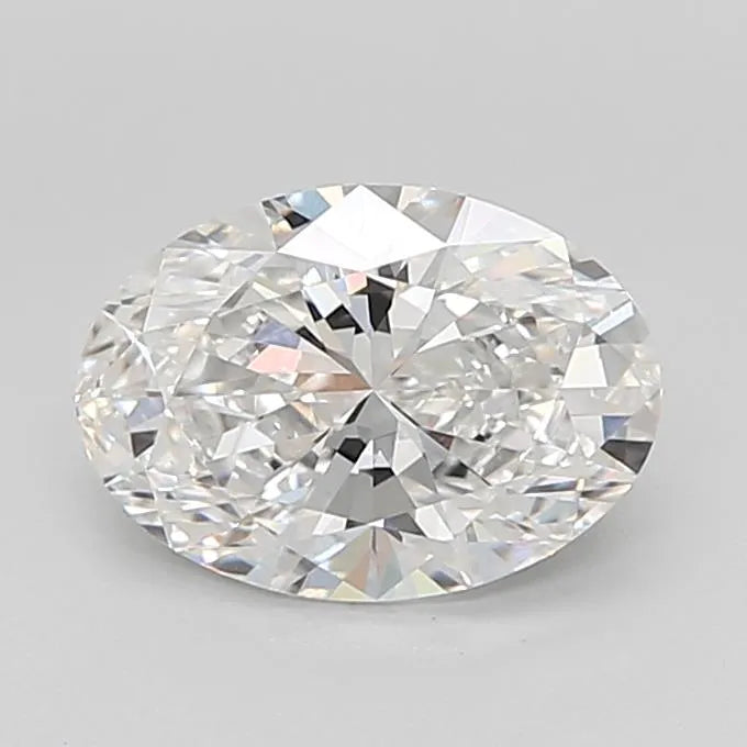 2.56ct Oval Lab Grown Diamond (Colour E, Clarity VVS2, IGI Certified)