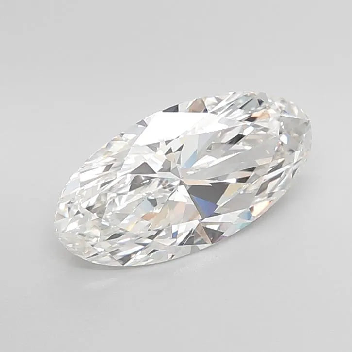 2.56ct Oval Lab Grown Diamond (Colour E, Clarity VVS2, IGI Certified)