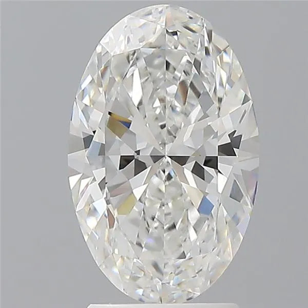 2.56ct Oval Lab Grown Diamond (Colour E, Clarity VVS2, IGI Certified)