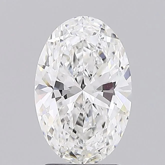 2.56ct Oval Lab Grown Diamond (Colour E, Clarity VVS2, IGI Certified)