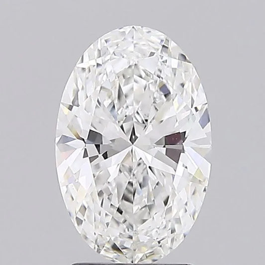 2.56ct Oval Lab Grown Diamond (Colour E, Clarity VVS2, IGI Certified)