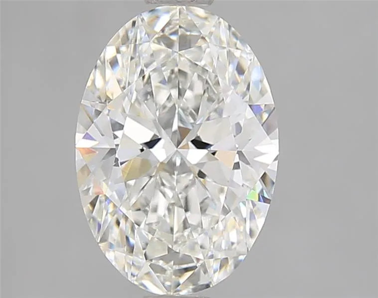 2.56ct Oval Lab Grown Diamond (Colour F, Clarity VVS2, IGI Certified)