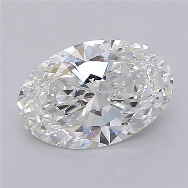 2.56ct Oval Lab Grown Diamond (Colour F, Clarity VVS2, IGI Certified)