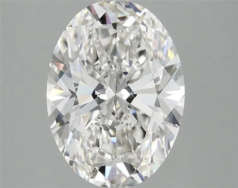 2.56ct Oval Lab Grown Diamond (Colour F, Clarity VVS2, IGI Certified)