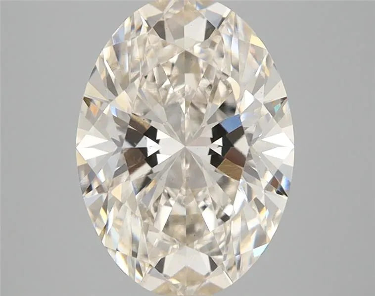 2.56ct Oval Lab Grown Diamond (Colour H, Clarity VS2, IGI Certified)
