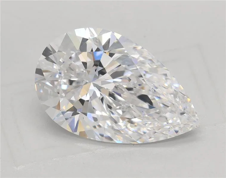 2.56ct Pear Lab Grown Diamond (Colour D, Clarity FL, Cut EX, IGI Certified)