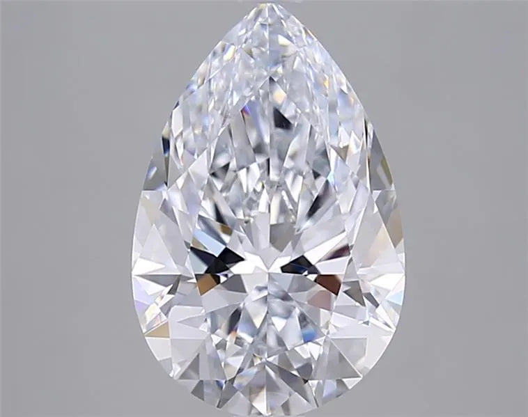 2.56ct Pear Lab Grown Diamond (Colour F, Clarity IF, IGI Certified)