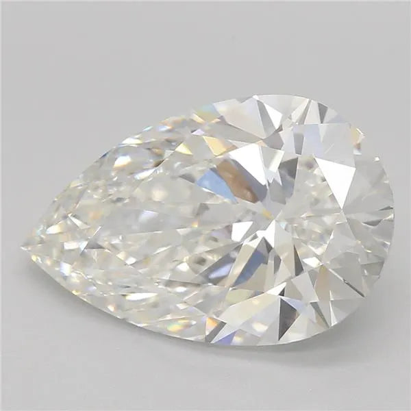 2.56ct Pear Lab Grown Diamond (Colour F, Clarity VS1, Cut EX, IGI Certified)