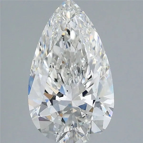 2.56ct Pear Lab Grown Diamond (Colour F, Clarity VS2, IGI Certified)
