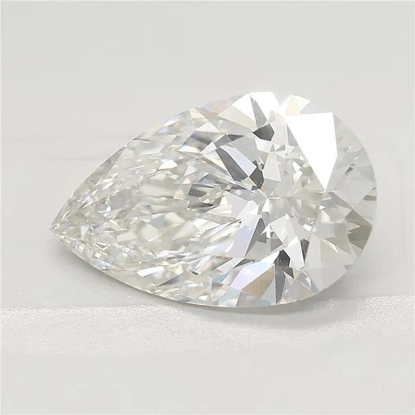 2.56ct Pear Lab Grown Diamond (Colour G, Clarity VVS1, IGI Certified)