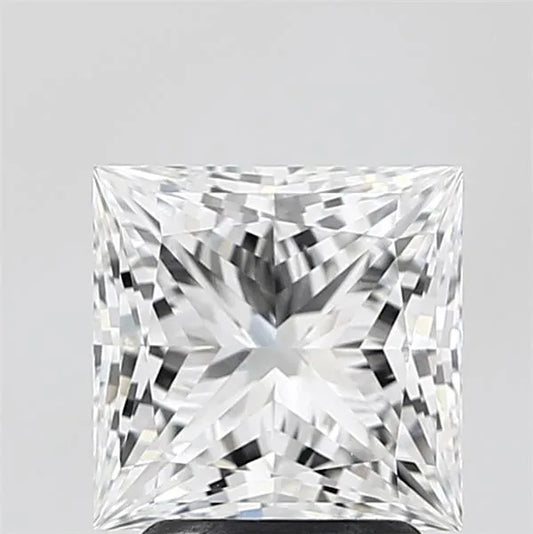 2.56ct Princess Lab Grown Diamond (Colour E, Clarity IF, IGI Certified)
