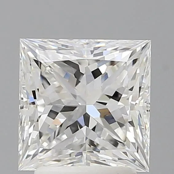2.56ct Princess Lab Grown Diamond (Colour E, Clarity VVS2, IGI Certified)