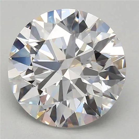 2.56ct Round Lab Grown Diamond (Colour D, Clarity IF, Cut EX, GIA Certified)