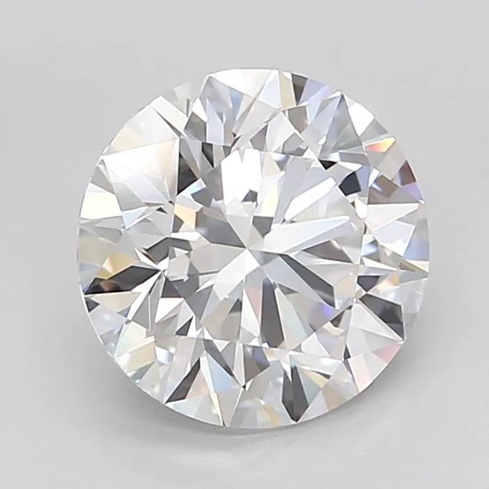 2.56ct Round Lab Grown Diamond (Colour D, Clarity IF, Cut ID, IGI Certified)