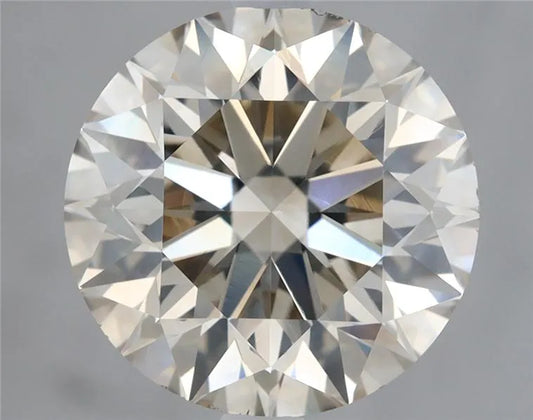 2.56ct Round Natural Diamond (Colour L, Clarity SI1, Cut EX, IGI Certified)