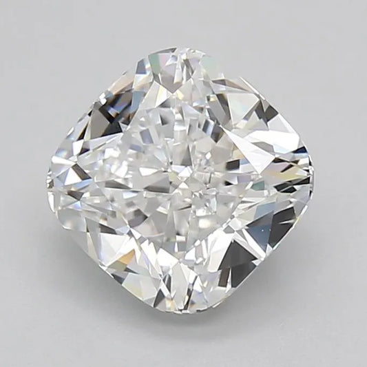 2.57ct Cushion brilliant Lab Grown Diamond (Colour D, Clarity IF, GIA Certified)