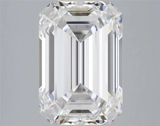 2.57ct Emerald Lab Grown Diamond (Colour D, Clarity VVS2, IGI Certified)