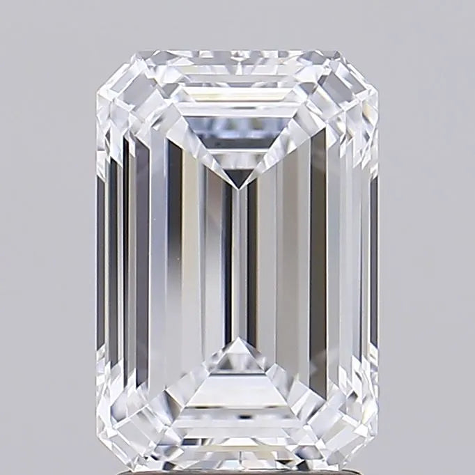 2.57ct Emerald Lab Grown Diamond (Colour E, Clarity IF, IGI Certified)