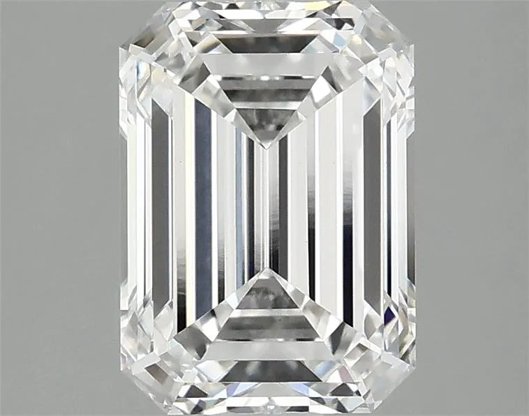 2.57ct Emerald Lab Grown Diamond (Colour E, Clarity VVS2, IGI Certified)
