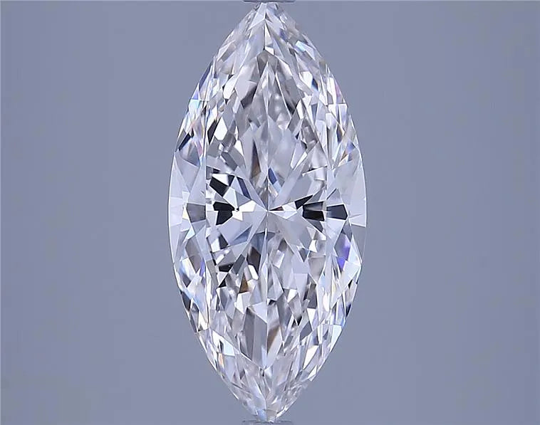 2.57ct Marquise Lab Grown Diamond (Colour F, Clarity VVS2, IGI Certified)
