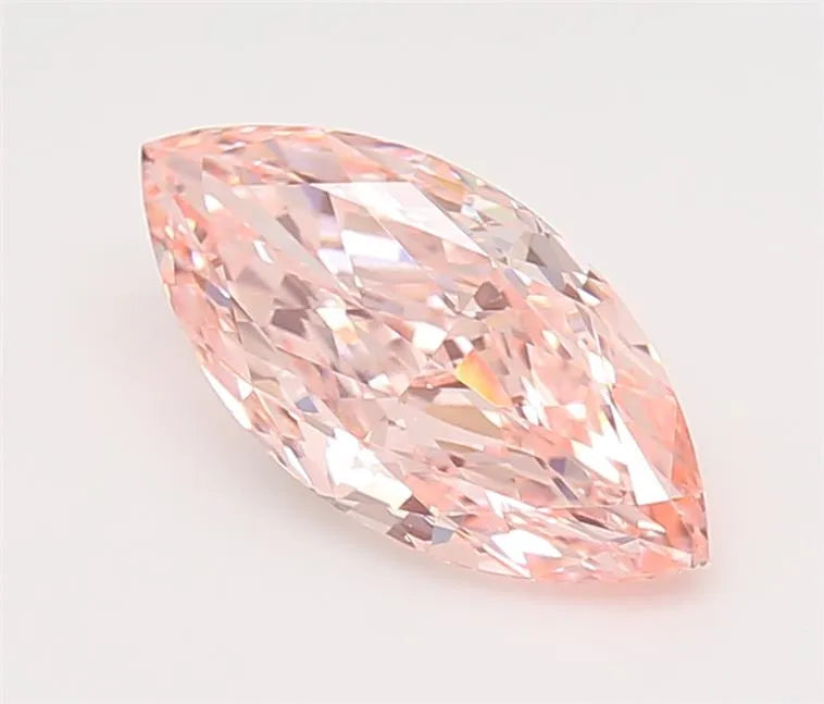 2.57ct Marquise Lab Grown Diamond (Colour Fancy Vivid Pink, Clarity VVS1, IGI Certified)