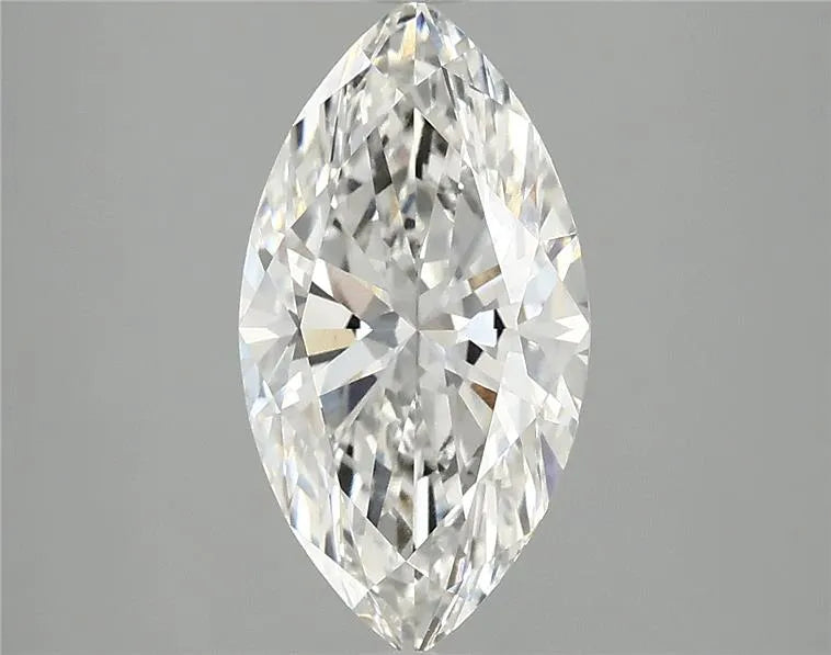 2.57ct Marquise Lab Grown Diamond (Colour G, Clarity VVS2, IGI Certified)