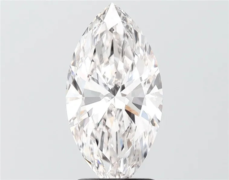 2.57ct Marquise Lab Grown Diamond (Colour H, Clarity VVS2, IGI Certified)